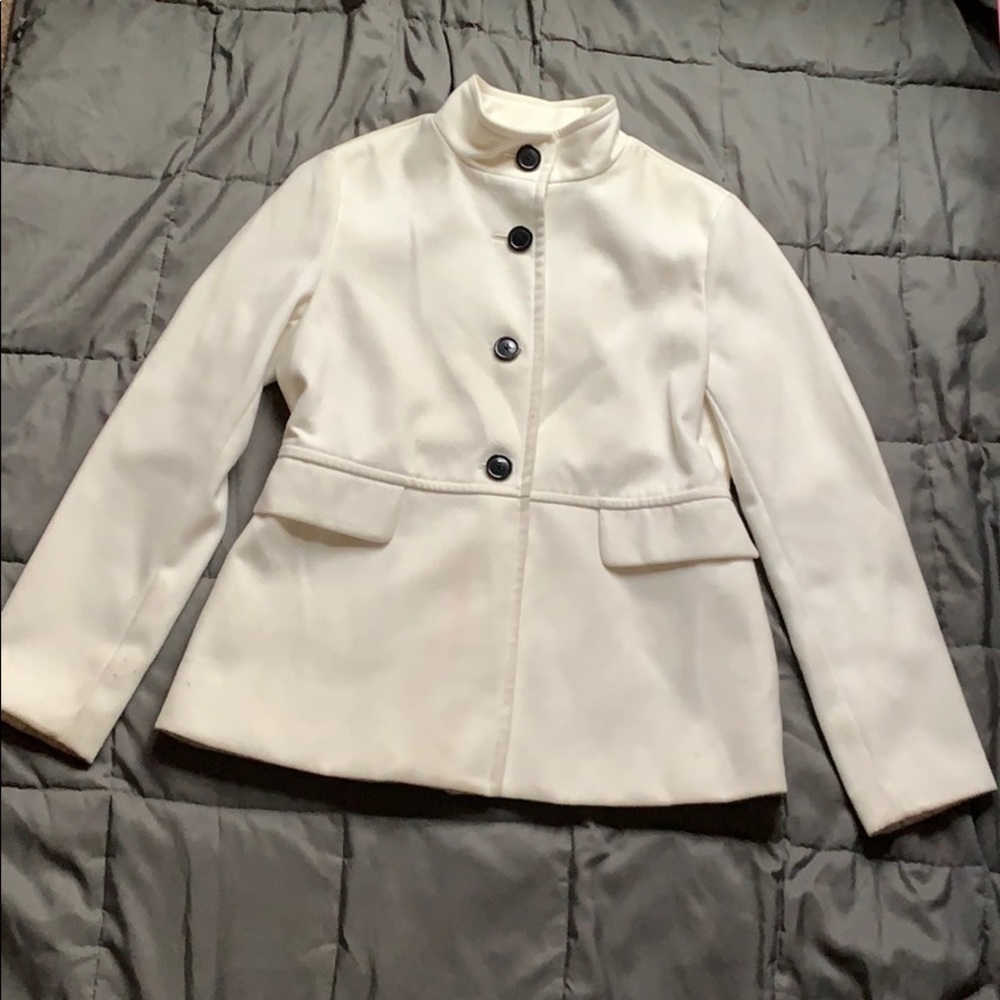 White Old Navy Winter Coat